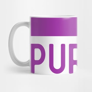 Learn Your Colours - Purple Mug